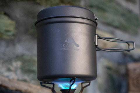 Titanium 1100ml Pot + Pan