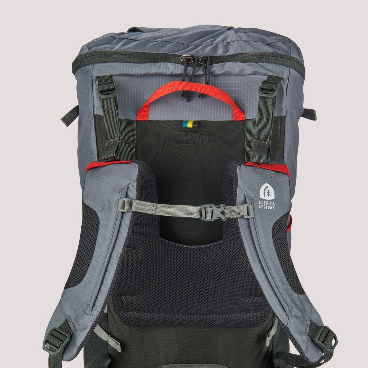 Sierra Designs Flex Trail rucksack pocket detail