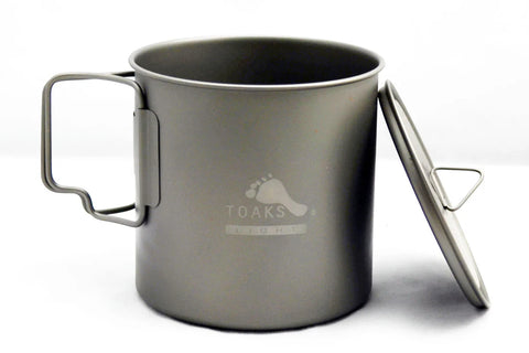 Light Titanium 650ml Pot