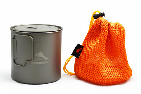 Light Titanium 650ml Pot