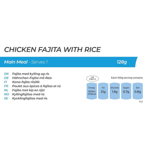 Chicken Fajita with Rice