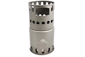 Titanium Backpacking Wood Burning Stove